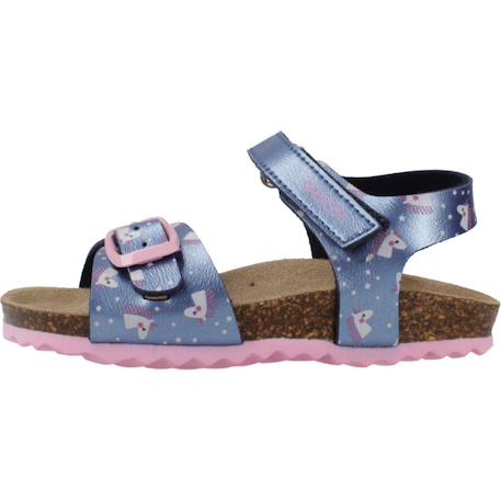 Sandales fille légères et confortables pour l'été Bleu 2 - vertbaudet enfant 