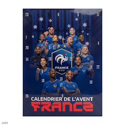 Linge de maison et décoration-Décoration-Calendrier de l'avent équipe de france de football 2025