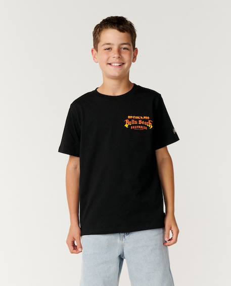 T-shirt rip curl pro 26 garçon Black+Bone 2 - vertbaudet enfant 