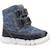 Bottes garçon imperméables amphibiox pour l'hiver Bleu+Noir 5 - vertbaudet enfant 