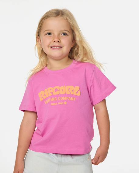 Fille-T-shirt surf puff enfant