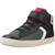 Baskets montantes garçon b gisli Bleu+Noir+Vert 16 - vertbaudet enfant 