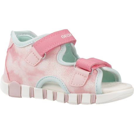 Sandales fille en textile aérées pour l'été Rose 2 5 - vertbaudet enfant 