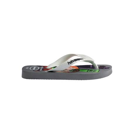 Tongs enfant Minecraft - plage piscine été garçon Steel gris+Steel gris blanc 9 - vertbaudet enfant 
