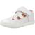 Sandales garçon cuir maintien solide pour l'été Blanc+Bleu 4 - vertbaudet enfant 