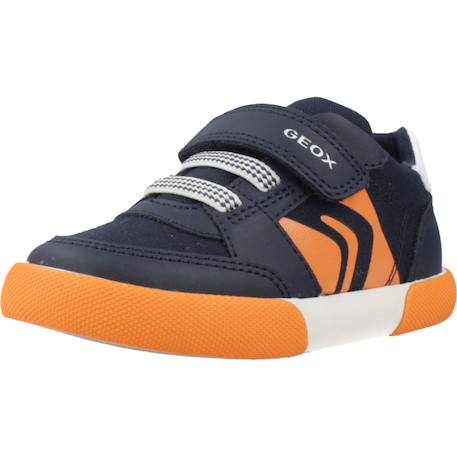 Baskets garçon légères et résistantes pour tous les jours Blanc+Bleu+Bleu 2 16 - vertbaudet enfant 