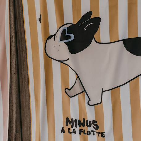 Serviette de plage minus bouledogue (70x140 cm) Jaune 6 - vertbaudet enfant 