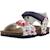 Sandales bébé garçon en cuir doux et confortables Blanc 4 - vertbaudet enfant 