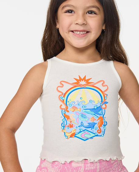 Débardeur surf magic fille Bone 4 - vertbaudet enfant 