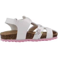 Chaussures-Chaussures bébé 17-26-Sandales fille cousues-collées à maintien ajusté
