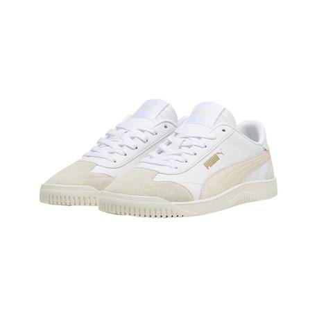Baskets basses à lacets - fille Blanc rose 3 - vertbaudet enfant 