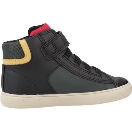 Baskets montantes garçon b gisli Bleu+Noir+Vert 13 - vertbaudet enfant 