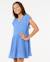 Robe fille premium surf Blue+Bright pink 2 - vertbaudet enfant 