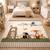 Tapis enfant tissé lyn8 photo de foret Multicolore 5 - vertbaudet enfant 