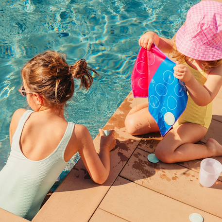 Jeu de voyage bingo-loto Bleu, blanc, orange 6 - vertbaudet enfant 