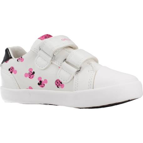 Baskets fille polyvalentes et résistantes Blanc 5 - vertbaudet enfant 