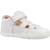 Sandales garçon cuir maintien solide pour l'été Blanc+Bleu 5 - vertbaudet enfant 