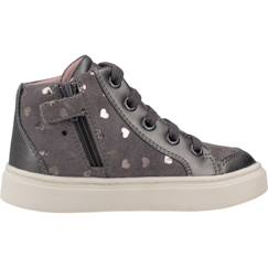 Chaussures-Chaussures bébé 17-26-Botte fille cuir