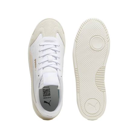 Baskets basses à lacets - fille Blanc rose 6 - vertbaudet enfant 