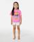 T-shirt malibu relaxed fille Pink 3 - vertbaudet enfant 