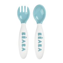 Puériculture-Set de 2 couverts ergonomiques 2ème âge
