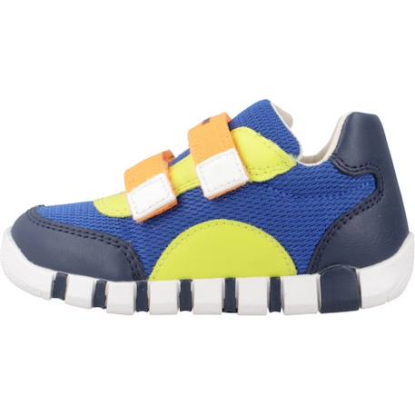 Baskets bébé garçon souples et bien maintenues Bleu+Bleu 2+Bleu 3 2 - vertbaudet enfant 