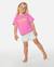 T-shirt surf puff enfant Bone+Bright lilac+Super pink 11 - vertbaudet enfant 