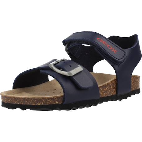 Sandales garçon construction cousue-collée résistante Bleu 4 - vertbaudet enfant 