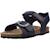 Sandales garçon construction cousue-collée résistante Bleu 4 - vertbaudet enfant 