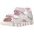Sandales fille en textile aérées pour l'été Rose 4 - vertbaudet enfant 