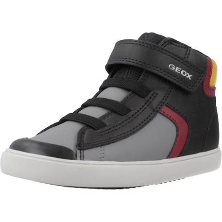 Baskets montantes garçon b gisli Bleu+Noir+Vert 10 - vertbaudet enfant 