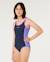 Maillot une pièce surf revival fille Navy 2 - vertbaudet enfant 