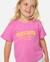 T-shirt surf puff enfant Bone+Bright lilac+Super pink 12 - vertbaudet enfant 