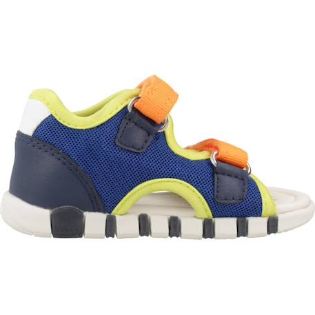 Sandales bébé garçon ajustables pour l'été Bleu+Bleu 2+Multicolore 13 - vertbaudet enfant 