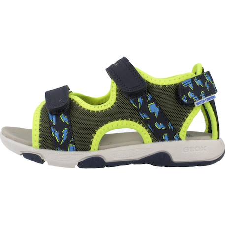 Sandales garçon légères résistantes pour l'été Bleu+Bleu 2+Vert+Vert 2 14 - vertbaudet enfant 