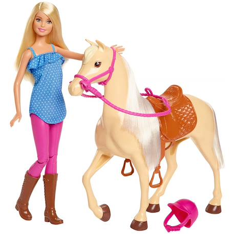 Barbie avec cheval Multicolore 2 - vertbaudet enfant 