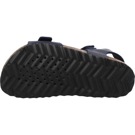 Sandales garçon construction cousue-collée résistante Bleu 6 - vertbaudet enfant 