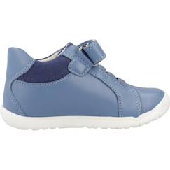 Chaussures-Chaussures bébé 17-26-Derbies garçon en cuir robustes et élégants