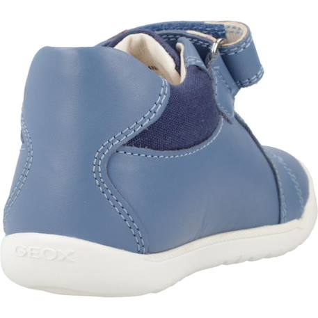 Derbies garçon en cuir robustes et élégants Bleu 3 - vertbaudet enfant 