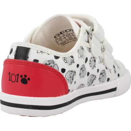 Baskets garçon en textile respirantes et légères Blanc 3 - vertbaudet enfant 