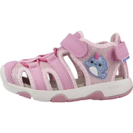 Sandales bébé fille légères et confortables Rose 2 - vertbaudet enfant 