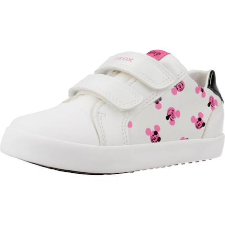 Baskets fille polyvalentes et résistantes Blanc 4 - vertbaudet enfant 