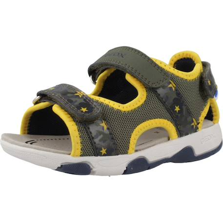 Sandales garçon légères résistantes pour l'été Bleu+Bleu 2+Vert+Vert 2 22 - vertbaudet enfant 