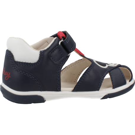 Sandales garçon construction cousue-collée résistante Bleu 1 - vertbaudet enfant 