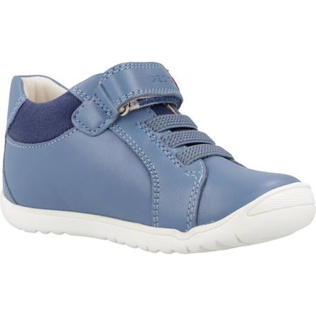 Derbies garçon en cuir robustes et élégants Bleu 5 - vertbaudet enfant 