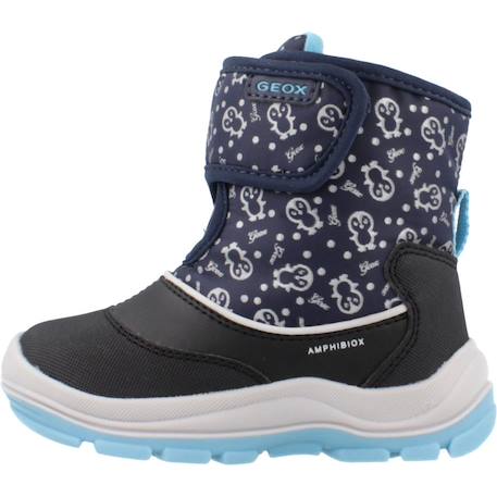 Bottes bébé fille imperméables amphibiox Bleu+Rose 2 - vertbaudet enfant 