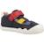 Sandales garçon cuir maintien solide pour l'été Blanc+Bleu 11 - vertbaudet enfant 