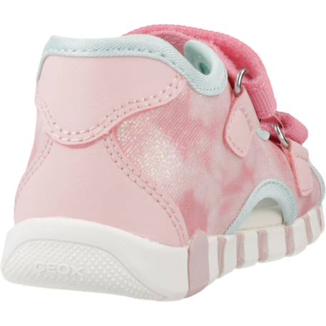 Sandales fille en textile aérées pour l'été Rose 2 3 - vertbaudet enfant 