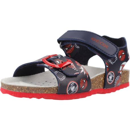 Sandales garçon robustes et légères pour l'été Bleu 4 - vertbaudet enfant 
