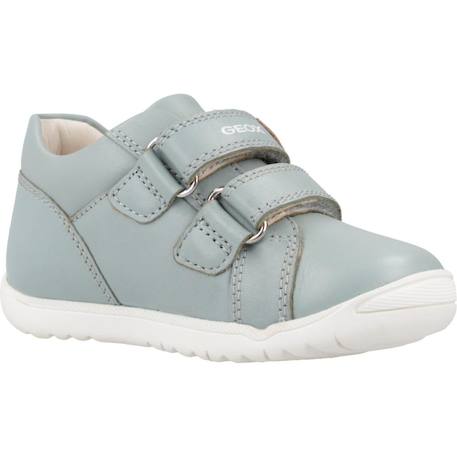 Baskets fille en cuir légères et durables Bleu+Rose 5 - vertbaudet enfant 